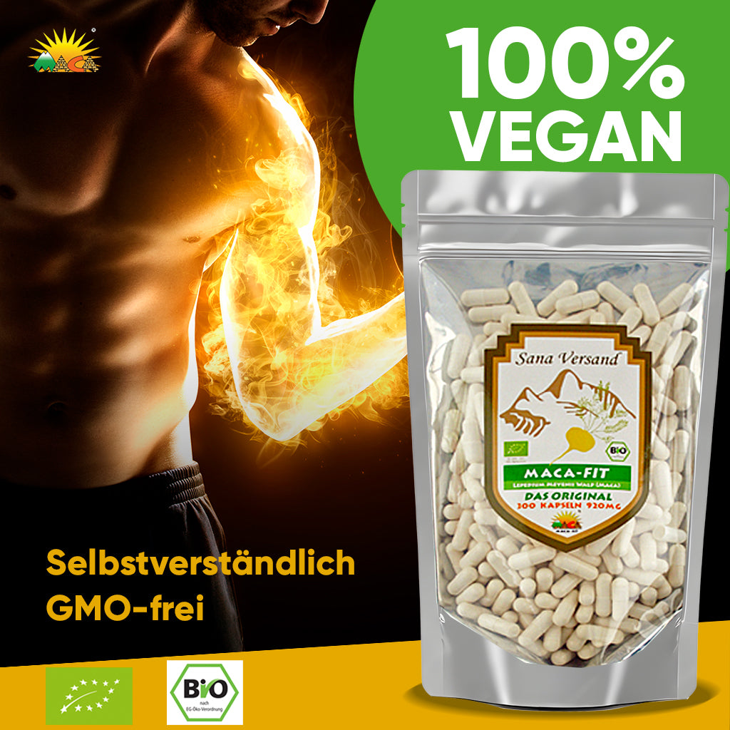 Maca Kapseln 300 Gelb