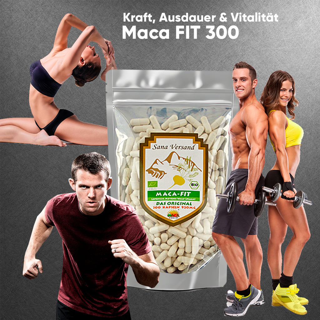 Maca Kapseln 300 Gelb