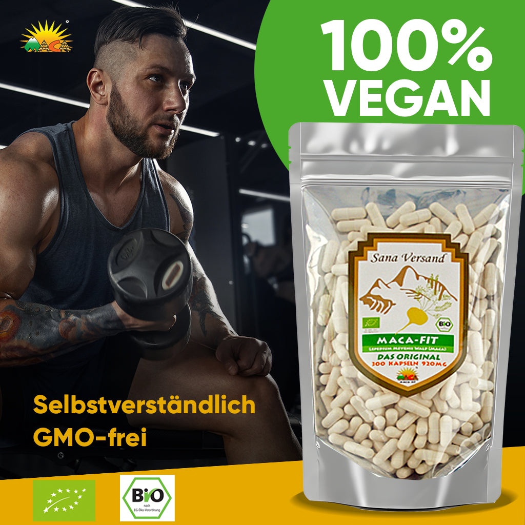 Maca Kapseln 300 Gelb