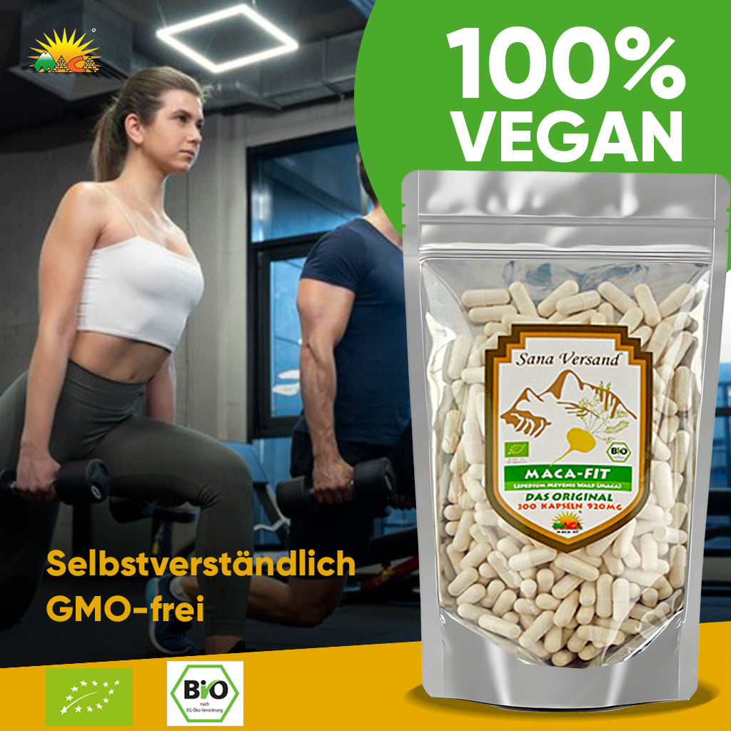 Maca Kapseln 300 Gelb