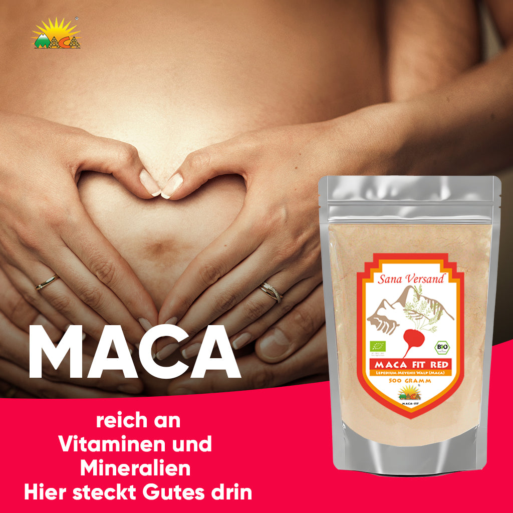 Rotes Maca Pulver 500g BIO