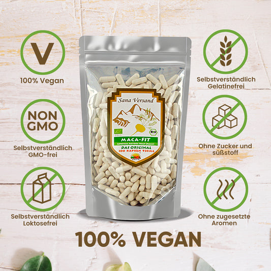Maca Kapseln 300 Gelb