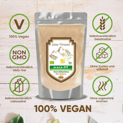 Gelbe Maca Pulver 500g BIO